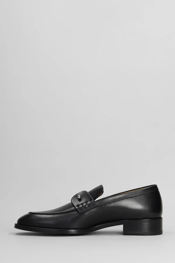 Chambelimoc Loafers In Black Leather - Image 3
