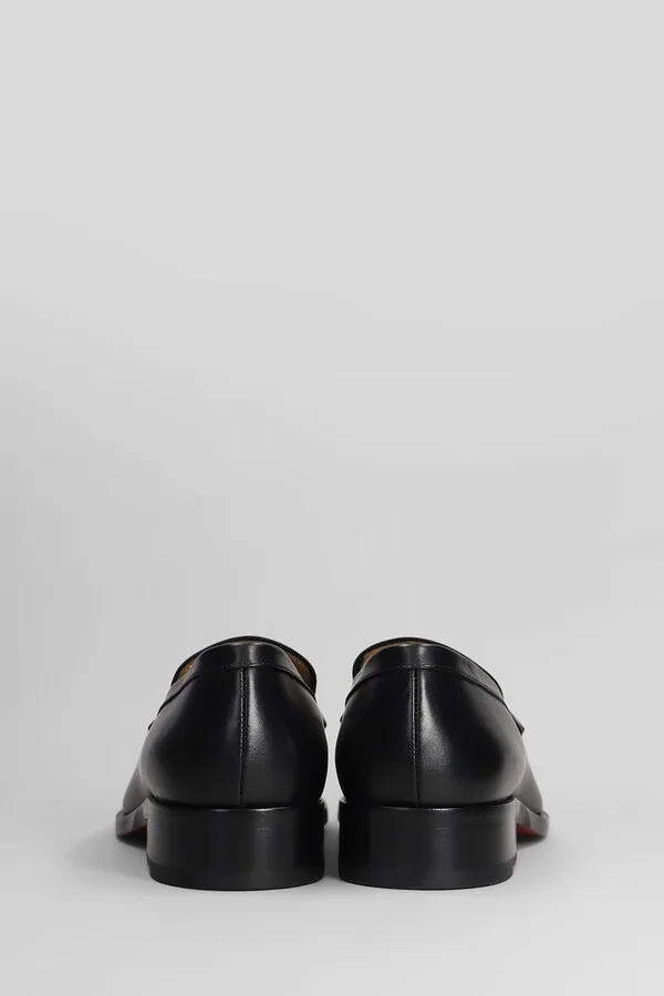 Chambelimoc Loafers In Black Leather - Image 4