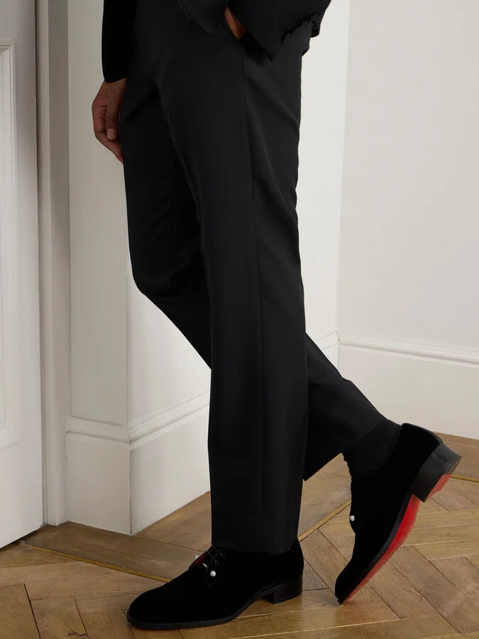 Chambeliss Night Velvet Derby Shoes - Image 2