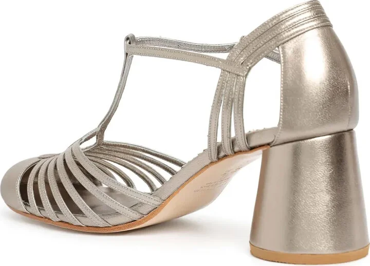 Chamonix 50mm metallic-effect sandals - Image 3