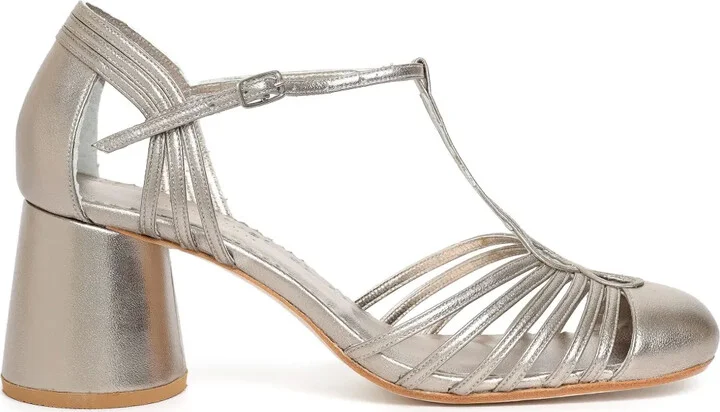 Chamonix 50mm metallic-effect sandals