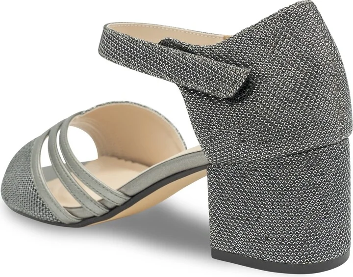 Champagne Ankle Strap Sandal - Image 2
