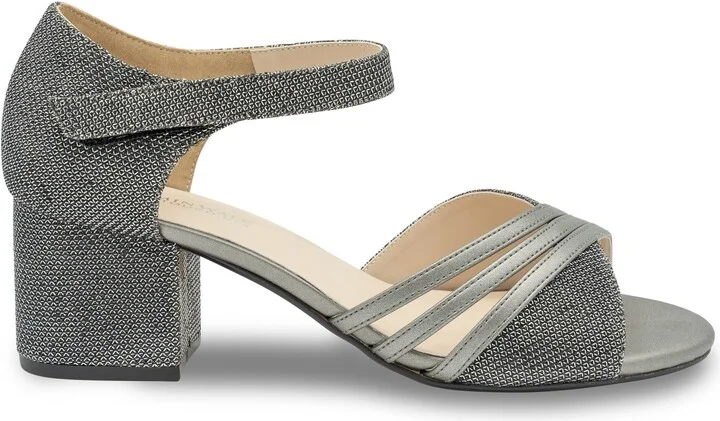 Champagne Ankle Strap Sandal - Image 3