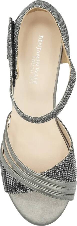 Champagne Ankle Strap Sandal - Image 5