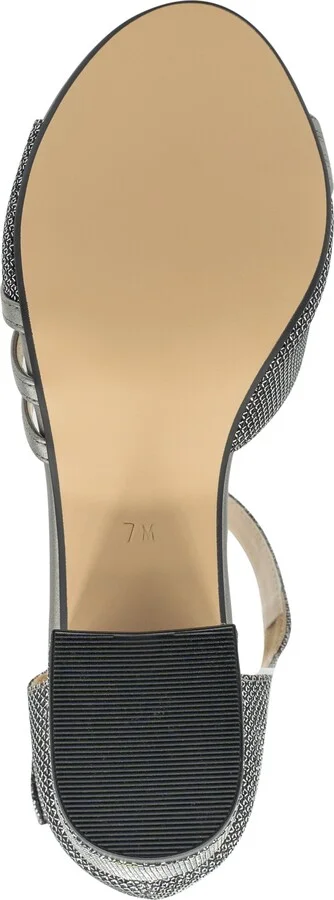 Champagne Ankle Strap Sandal - Image 6