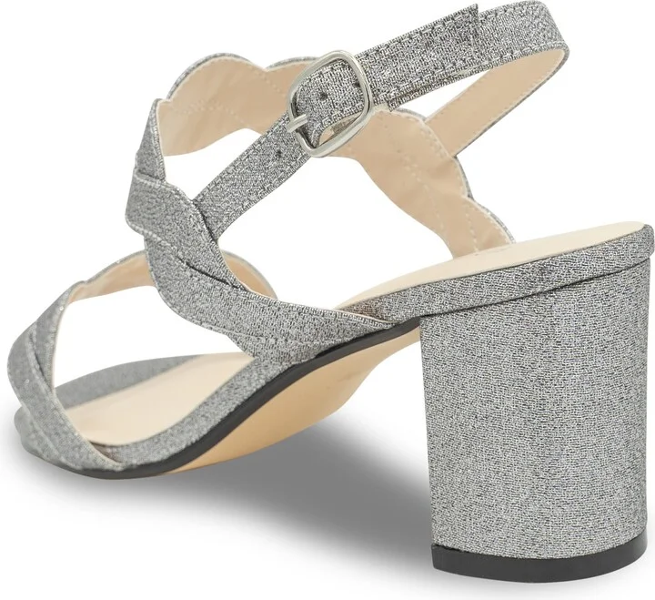 Champagne Ankle Strap Sandal - Image 8