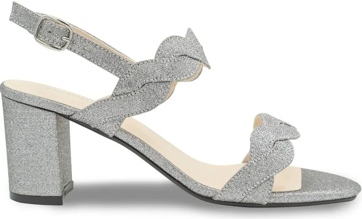 Champagne Ankle Strap Sandal - Image 9
