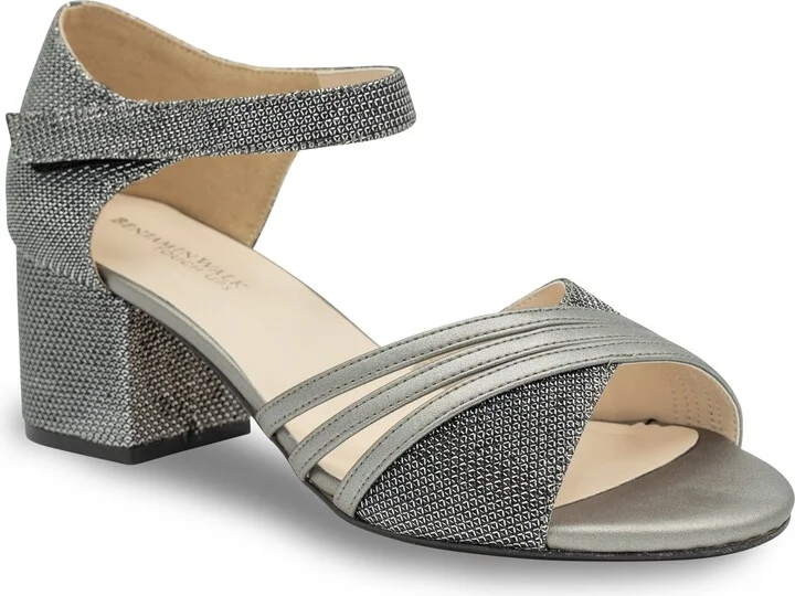 Champagne Ankle Strap Sandal