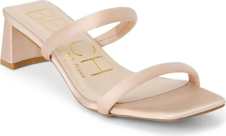 Champagne Heel In Beige