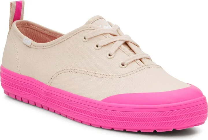 Oatmeal/ Pink