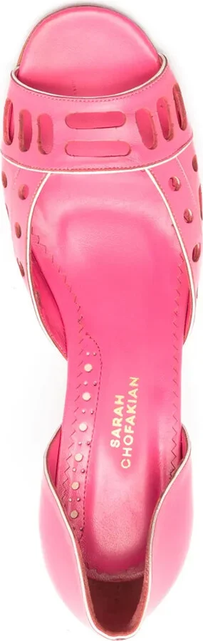 Chanbon 55mm leather pumps - Image 4