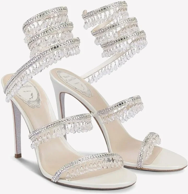Chandelier 105 Crystal-Embellished Sandals - Image 2