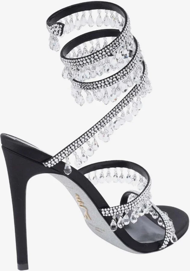 Chandelier 105 Rhinestone Embellished Sandals - Image 2