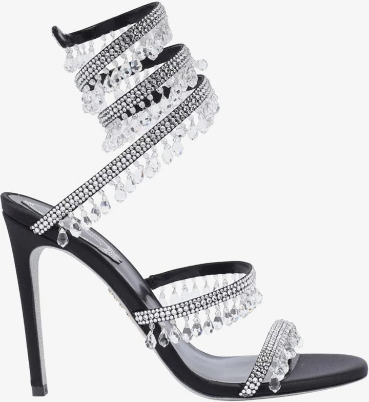 Chandelier 105 Rhinestone Embellished Sandals