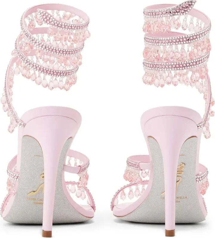 Chandelier 105mm crystal-embellished sandals - Image 3