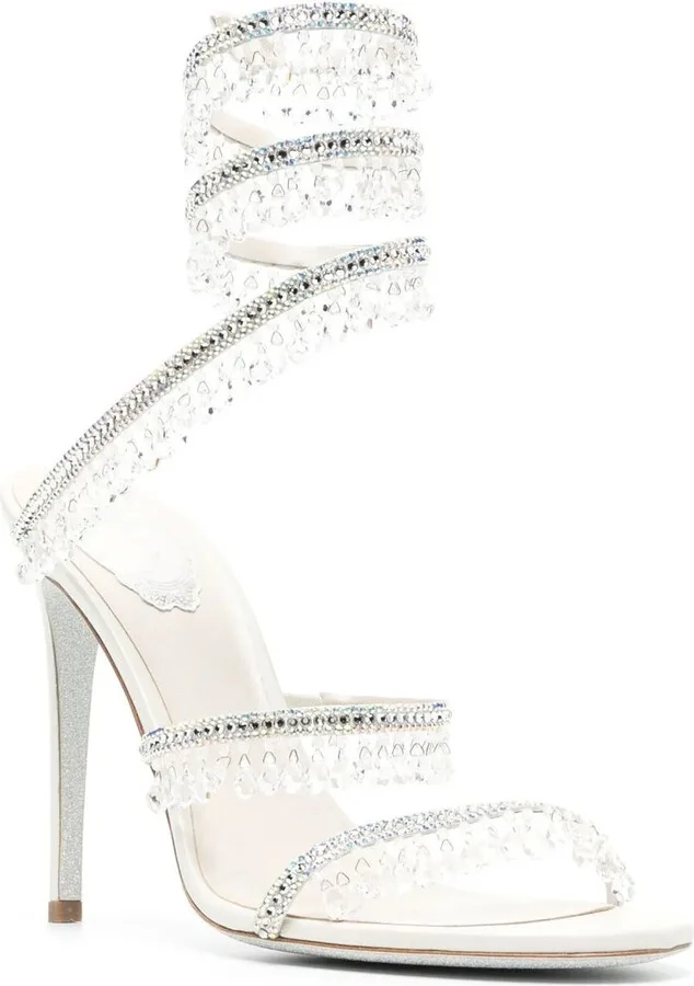 Chandelier 105mm crystal-embellished sandals - Image 2