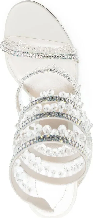 Chandelier 105mm crystal-embellished sandals - Image 4