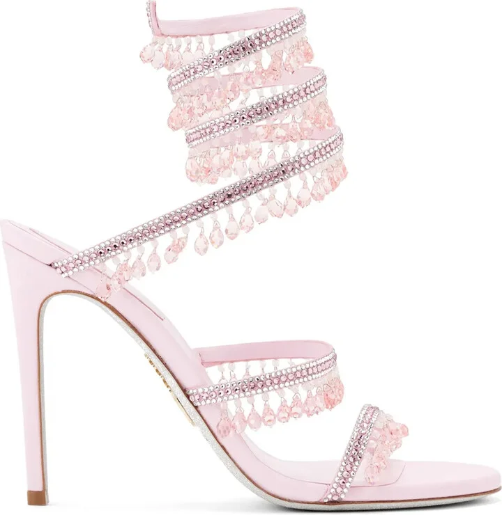 Chandelier 105mm crystal-embellished sandals