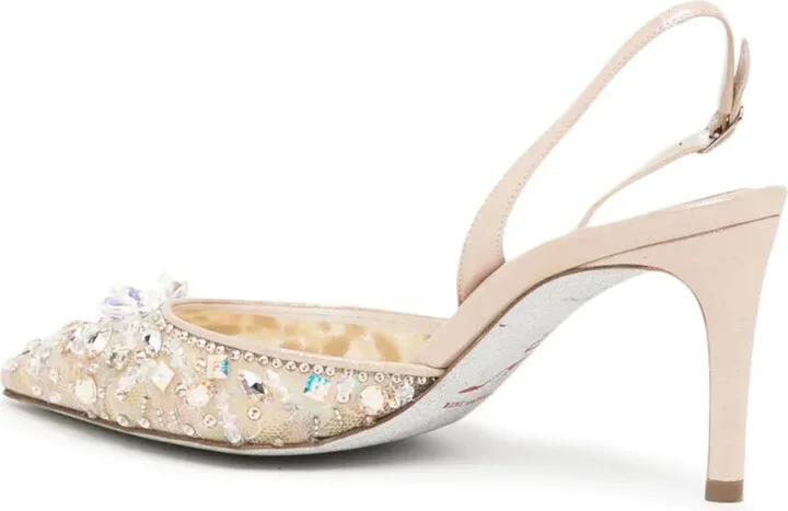 Chandelier 70mm leather pumps - Image 3