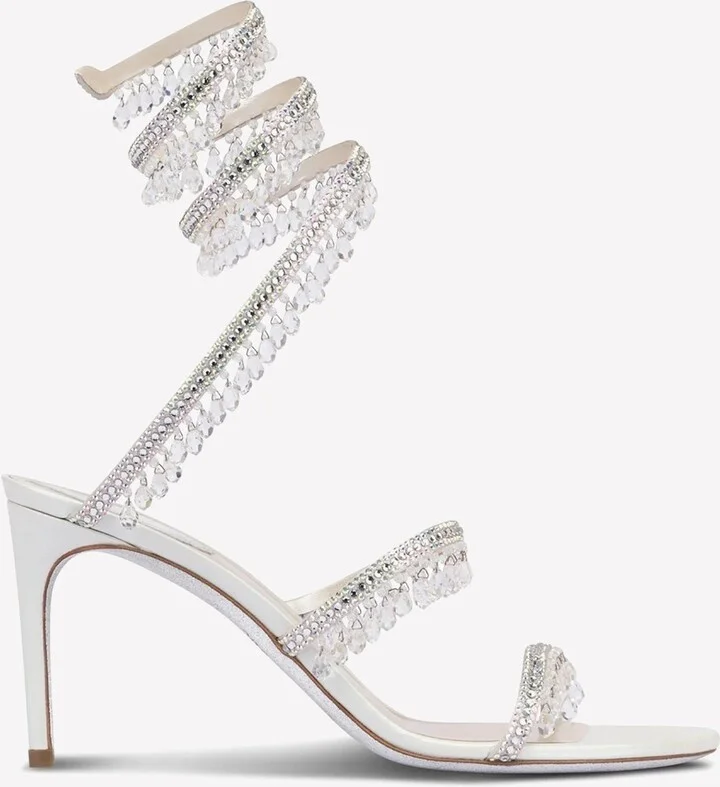 Chandelier 80 Jeweled Crystal-Embellished Sandals