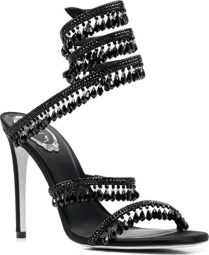 Chandelier crystal-embellished sandals - Image 2