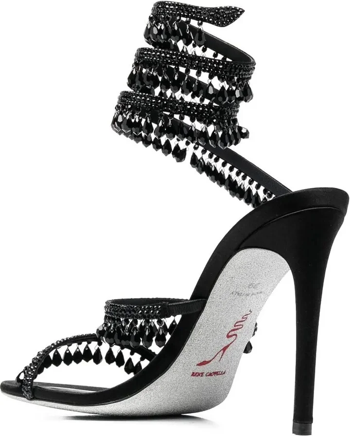Chandelier crystal-embellished sandals - Image 3