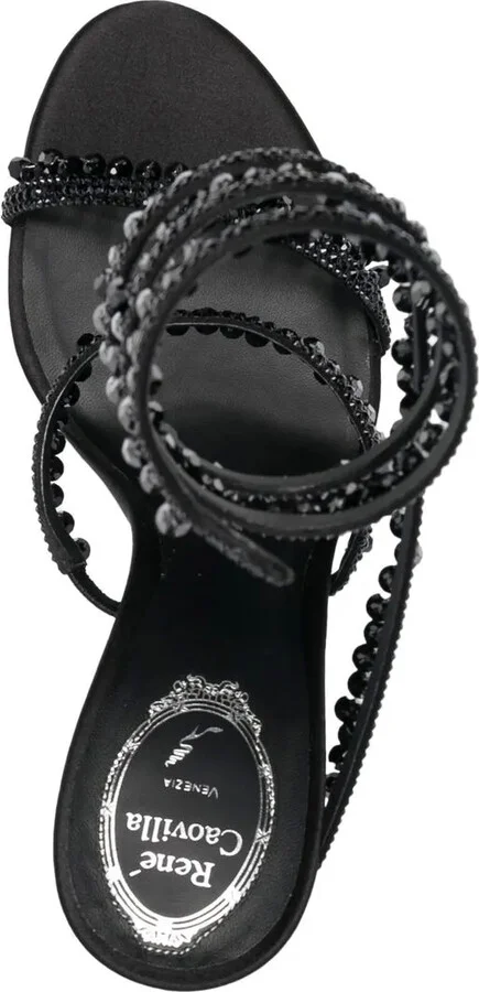 Chandelier crystal-embellished sandals - Image 4