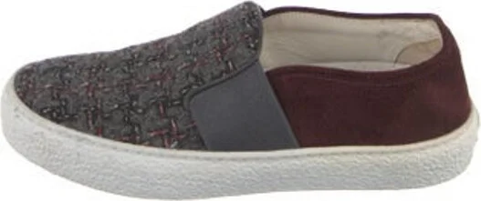 Grey, Pattern Prints, Red
