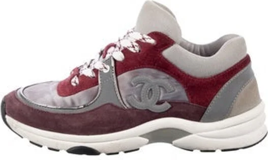 Burgundy, Grey, Pattern Prints