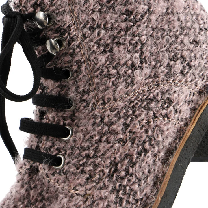 CHANEL Women's Cap Toe Combat Boots Tweed - Image 5