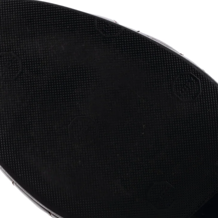 CHANEL Women's CC Cap Toe Bow Ballerina Flats Quilted Leather - Image 6