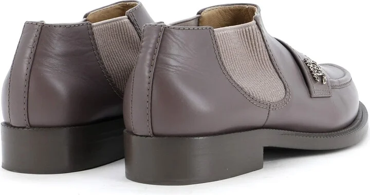 CHANEL Women's CC Elastic Short Boots Leather - Image 3
