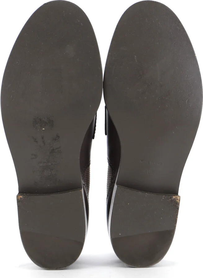 CHANEL Women's CC Elastic Short Boots Leather - Image 4