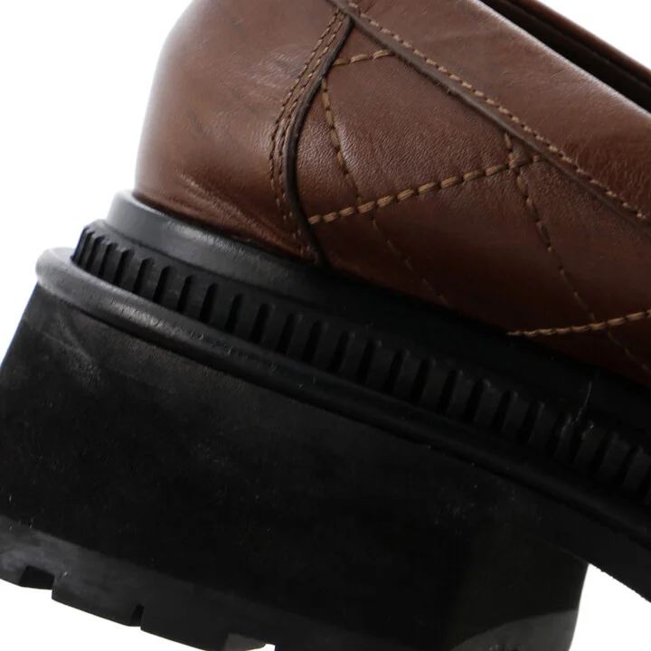 CHANEL Women's CC Loafers Quilted Leather - Image 6