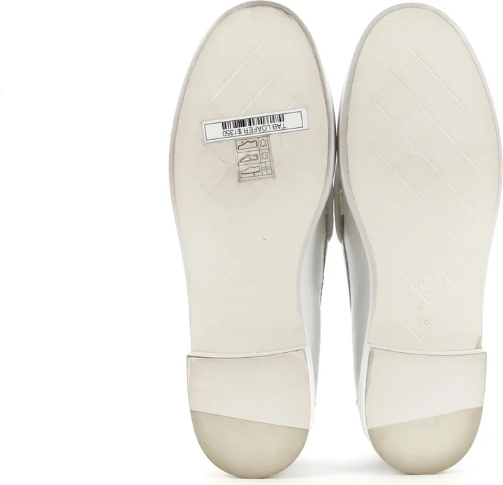 CHANEL Women's CC Loafers Quilted Leather - Image 4