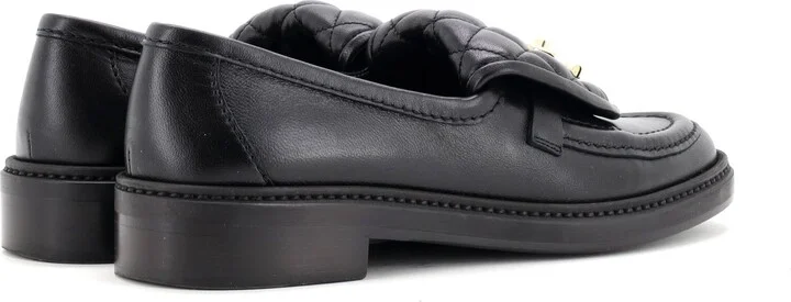CHANEL Women's CC Loafers Quilted Leather - Image 3