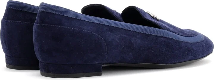 CHANEL Women's CC Loafers Suede - Image 3