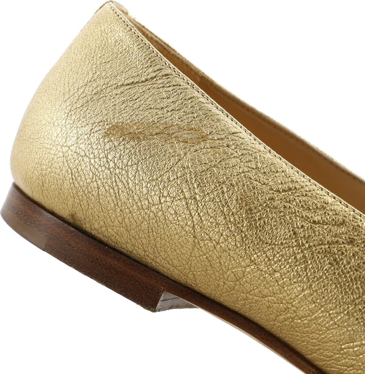 CHANEL Women's CC Mocassin Loafers Leather with Metal - Image 5
