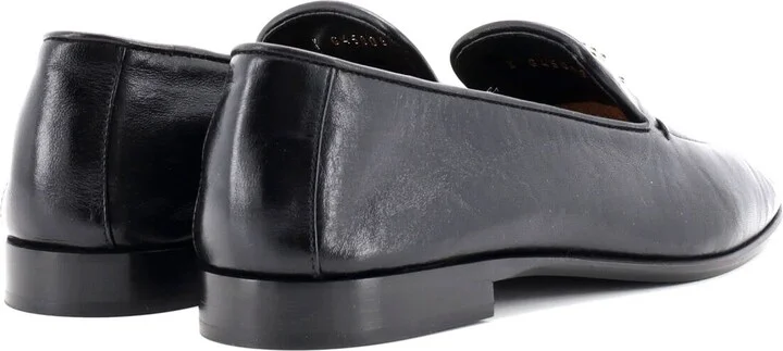 CHANEL Women's CC Mocassin Loafers Leather with Metal - Image 3