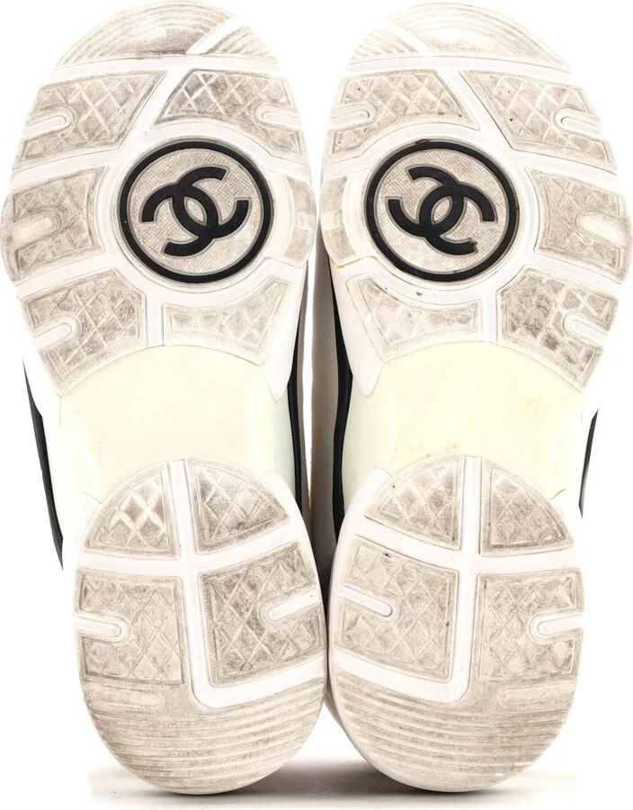 CHANEL Women's CC Sneakers Neoprene - Image 4