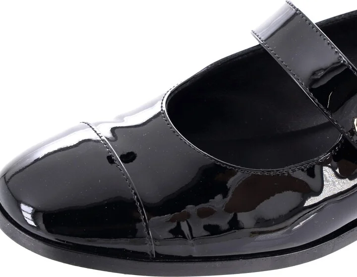 CHANEL Women's CC Turnlock Mary Jane Flats Patent - Image 7