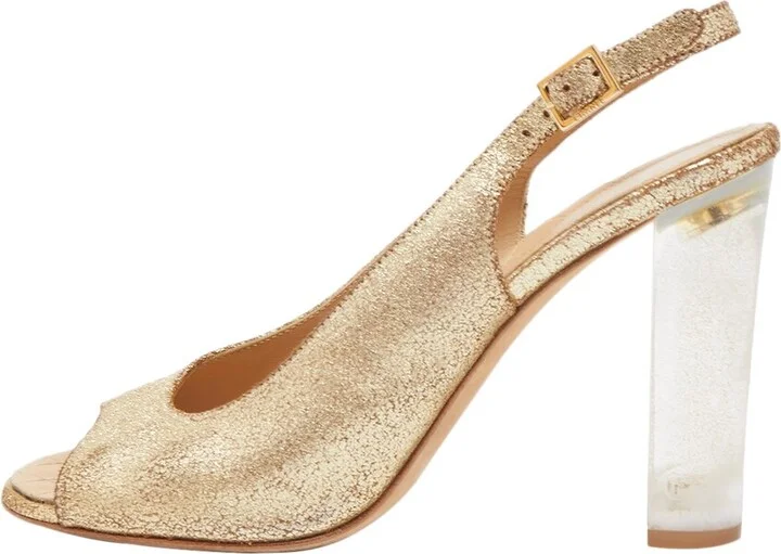 Chanel Women's Leather Sandal, Size 39 (Authentic Pre-Owned) - Image 2