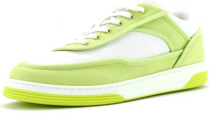 CHANEL Women's Logo Low-Top Sneakers Fabric