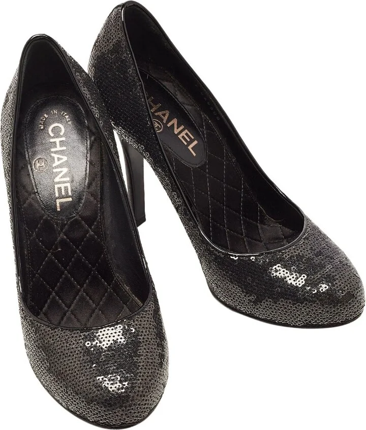 Chanel Women's Other Pump, Size 37.5 (Authentic Pre-Loved)