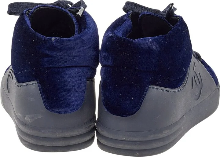Chanel Women's Rubber & Velvet Sneaker, Size 37.5 (Authentic Pre-Loved) - Image 2
