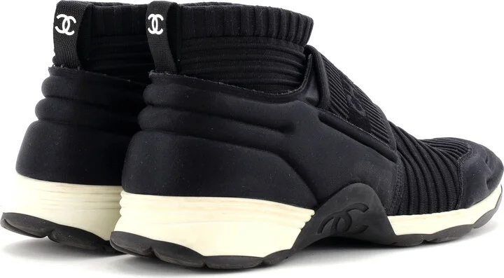 CHANEL Women's Sock Sneakers Neoprene - Image 3