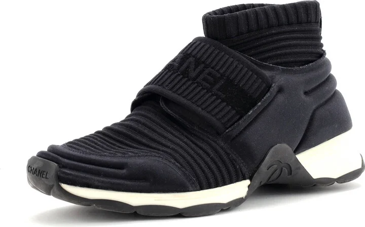 CHANEL Women's Sock Sneakers Neoprene