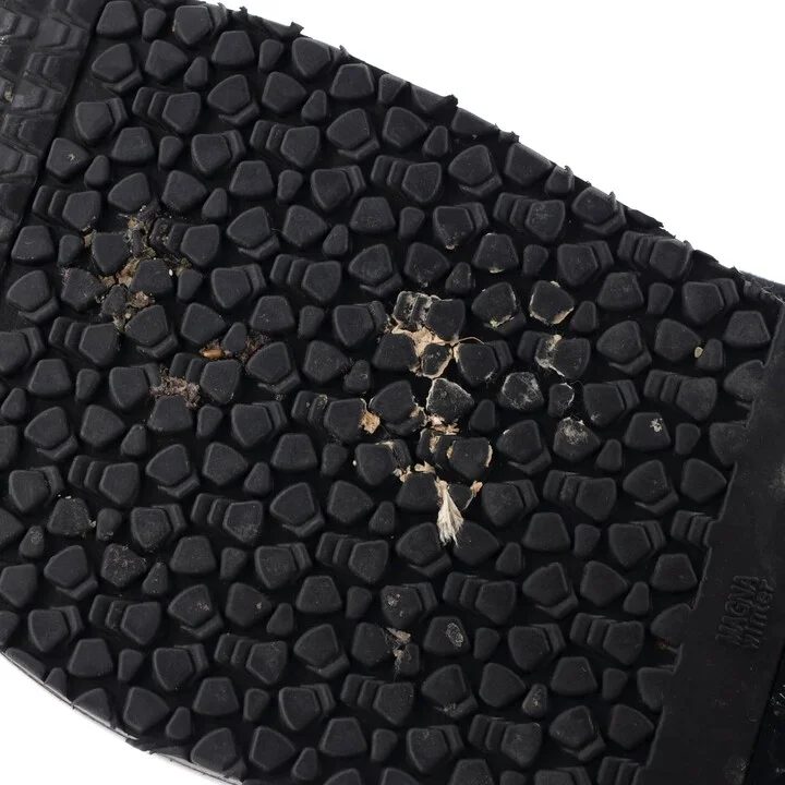 CHANEL Women's Velcro Dad Sandals Quilted Glitter Suede - Image 6