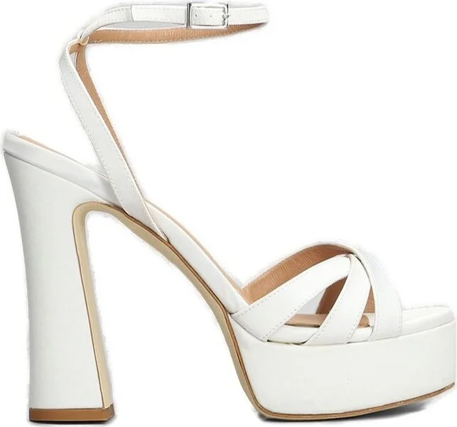 Chantal Open-Toe Heeled Sandals