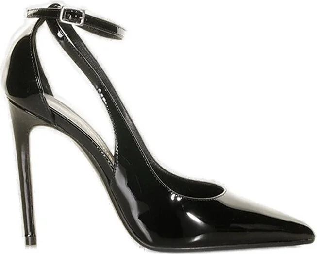 Chantal Pointed Toe Ankle Strap Pumps